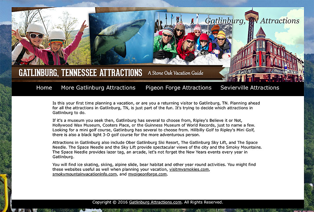 Gatlinburg Tennessee Attractions